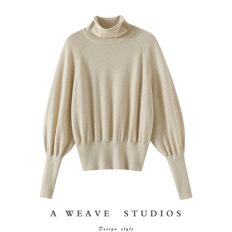 启超官方高端100%纯山羊绒衫