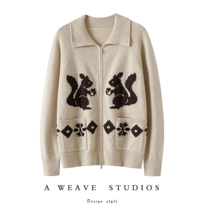 启超官方高端100%纯山羊绒衫