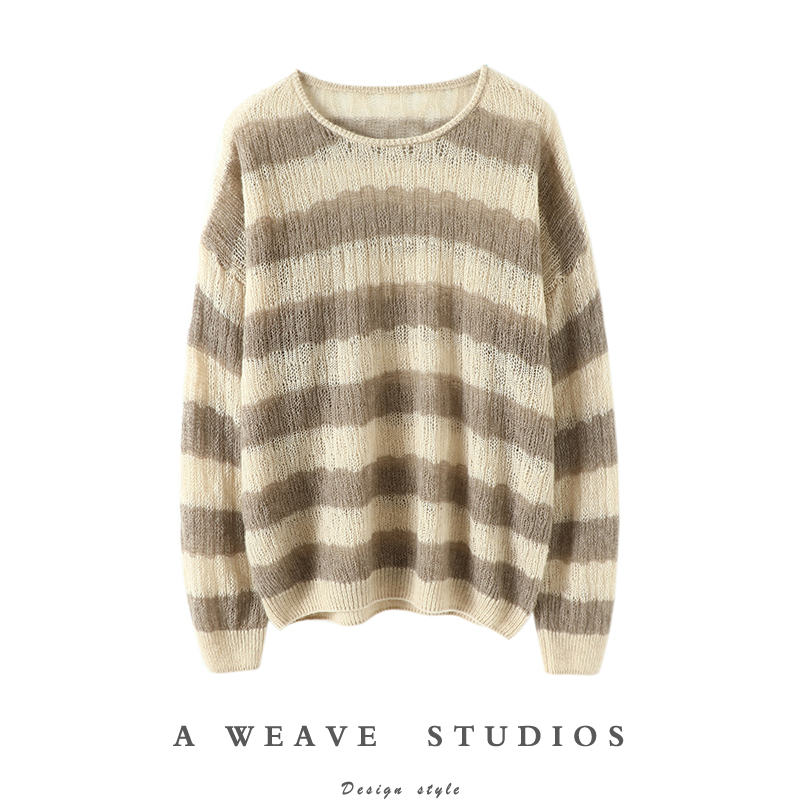 启超高端100%纯山羊绒衫