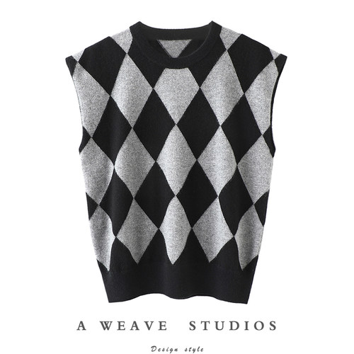 启超高端100%纯山羊绒衫