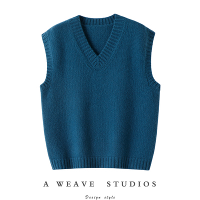 启超官方高端100%纯山羊绒衫