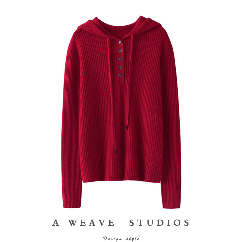 启超官方高端100%纯山羊绒衫