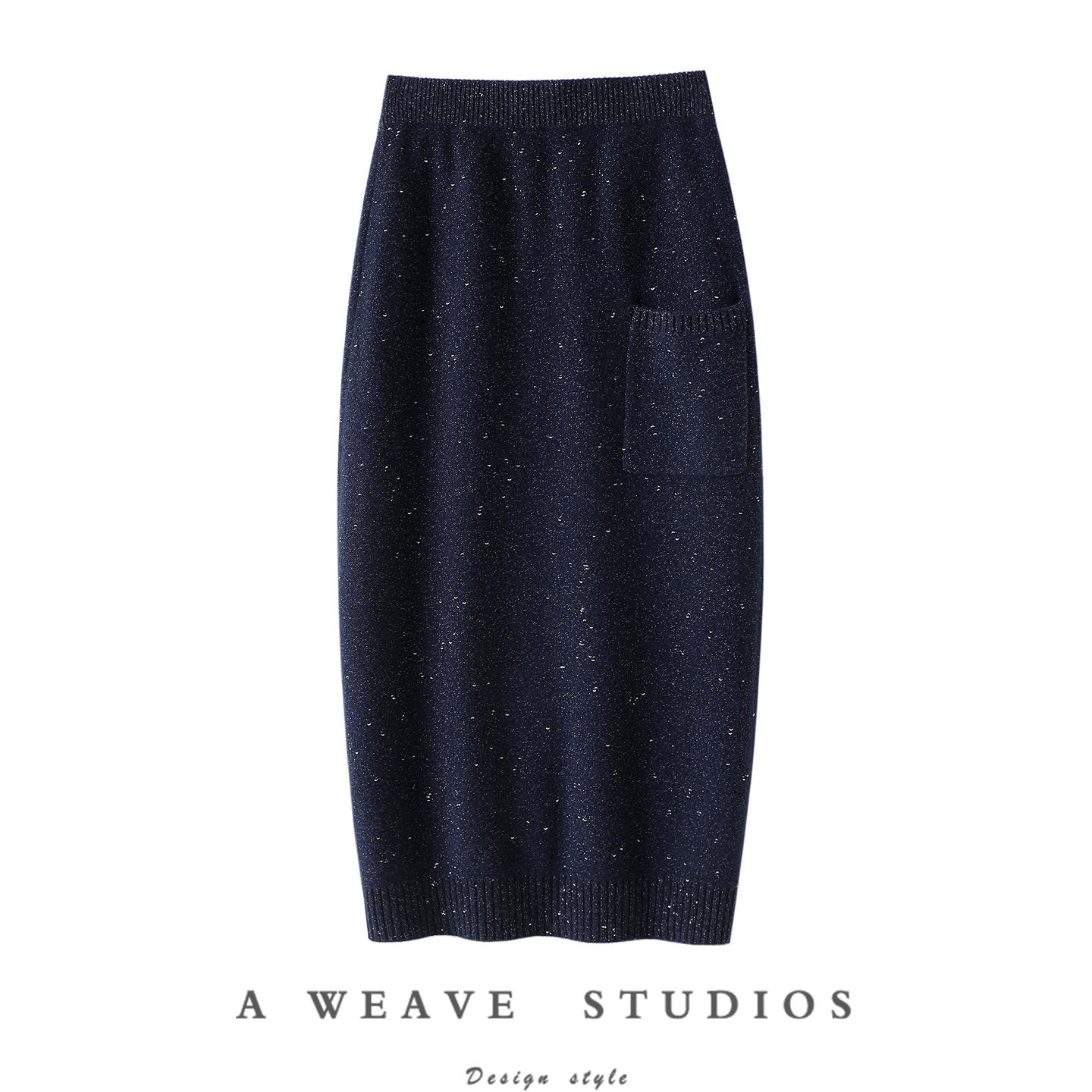 启超官方高端100%纯山羊绒裙子