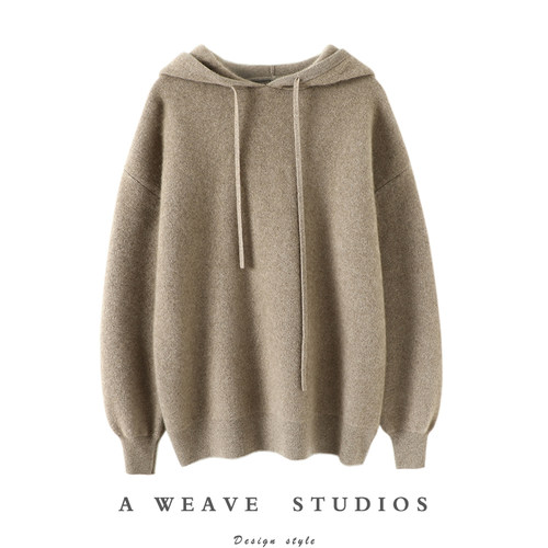 启超高端100%纯山羊绒衫