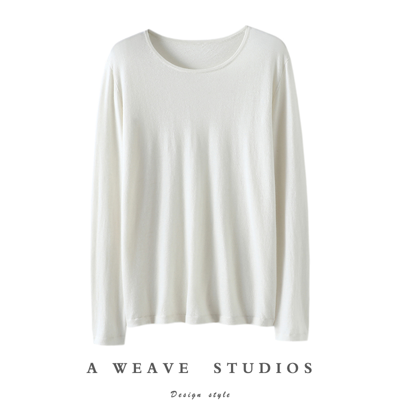 启超官方高端100%纯山羊绒衫