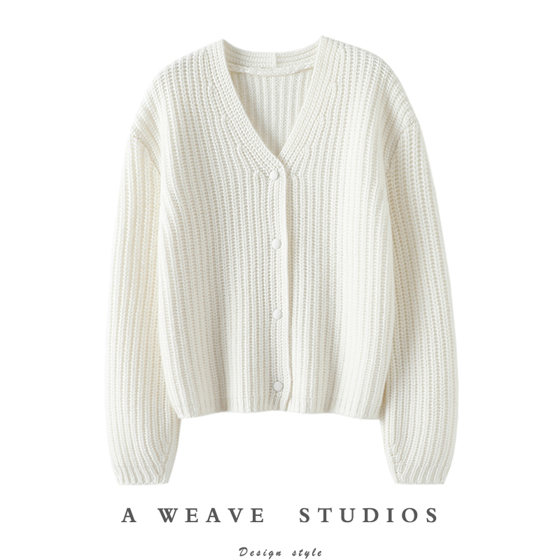 启超官方高端100%纯山羊绒衫