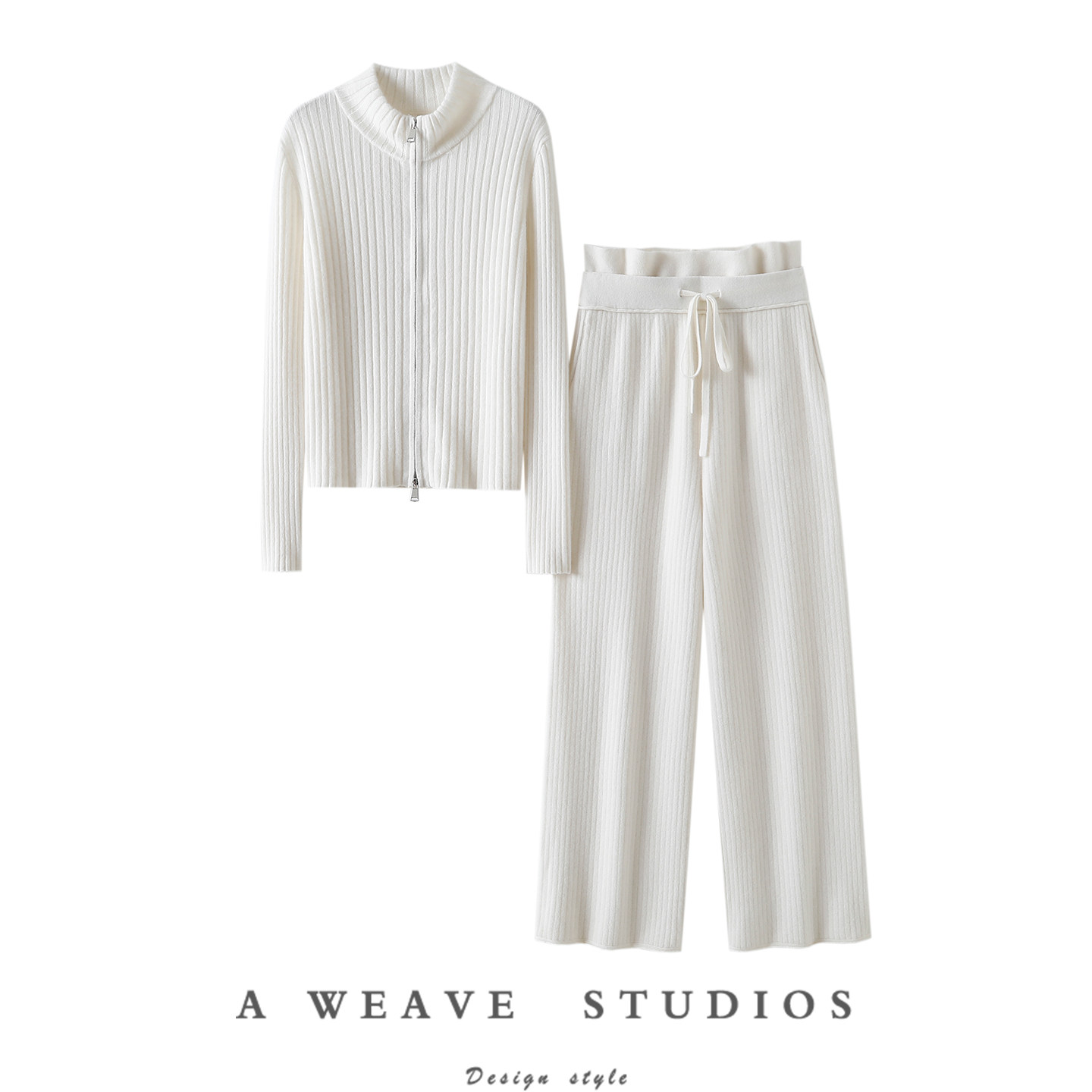 启超官方正品！半高领100%纯山羊绒拉链开衫女纯羊绒裤子外穿套装,女装/女士精品,羊绒衫,淘宝优惠券,粉丝福利购,淘宝优惠卷