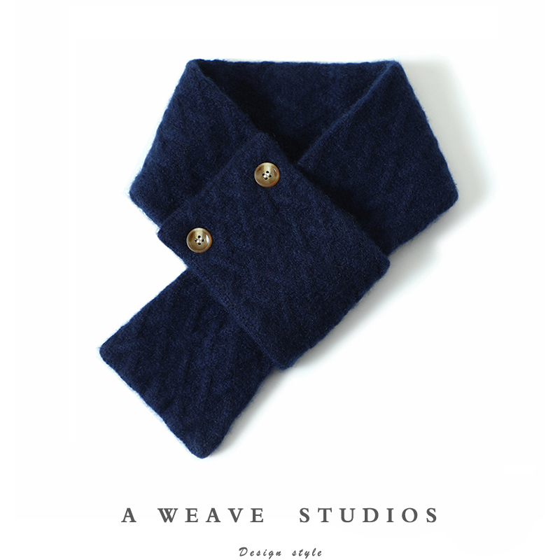 启超官方高端100%纯山羊绒围巾