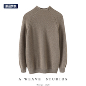 纯羊绒毛衣针织打底衫 特别好搭 纯山羊绒衫 男士 秋冬 半高领羊绒衫