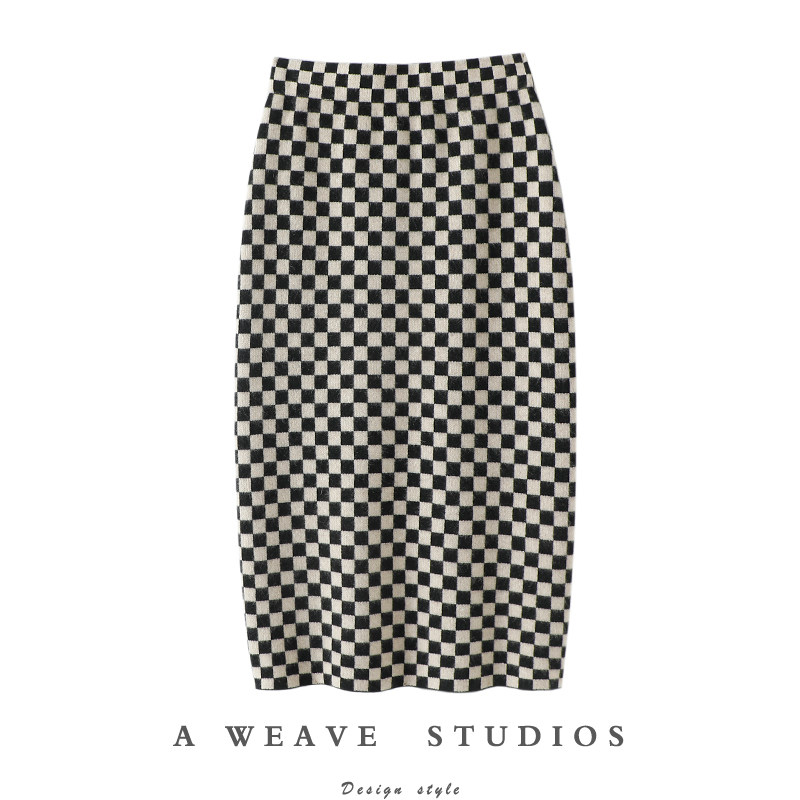 启超官方高端100%纯山羊绒裙