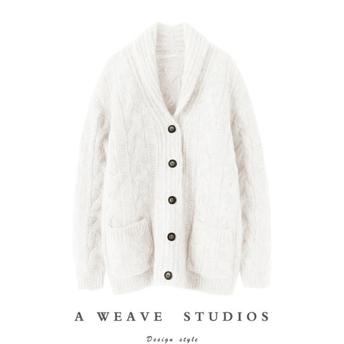 启超高端100%纯山羊绒衫