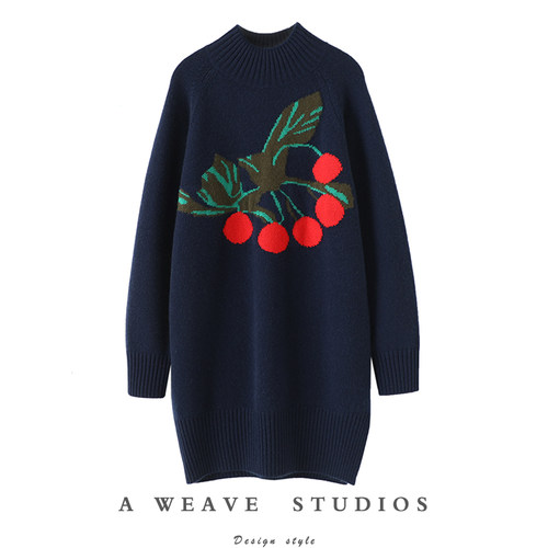 启超高端100%纯山羊绒衫