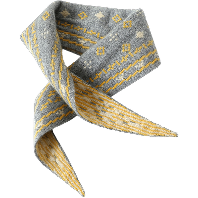 启超高端100%纯山羊绒围巾