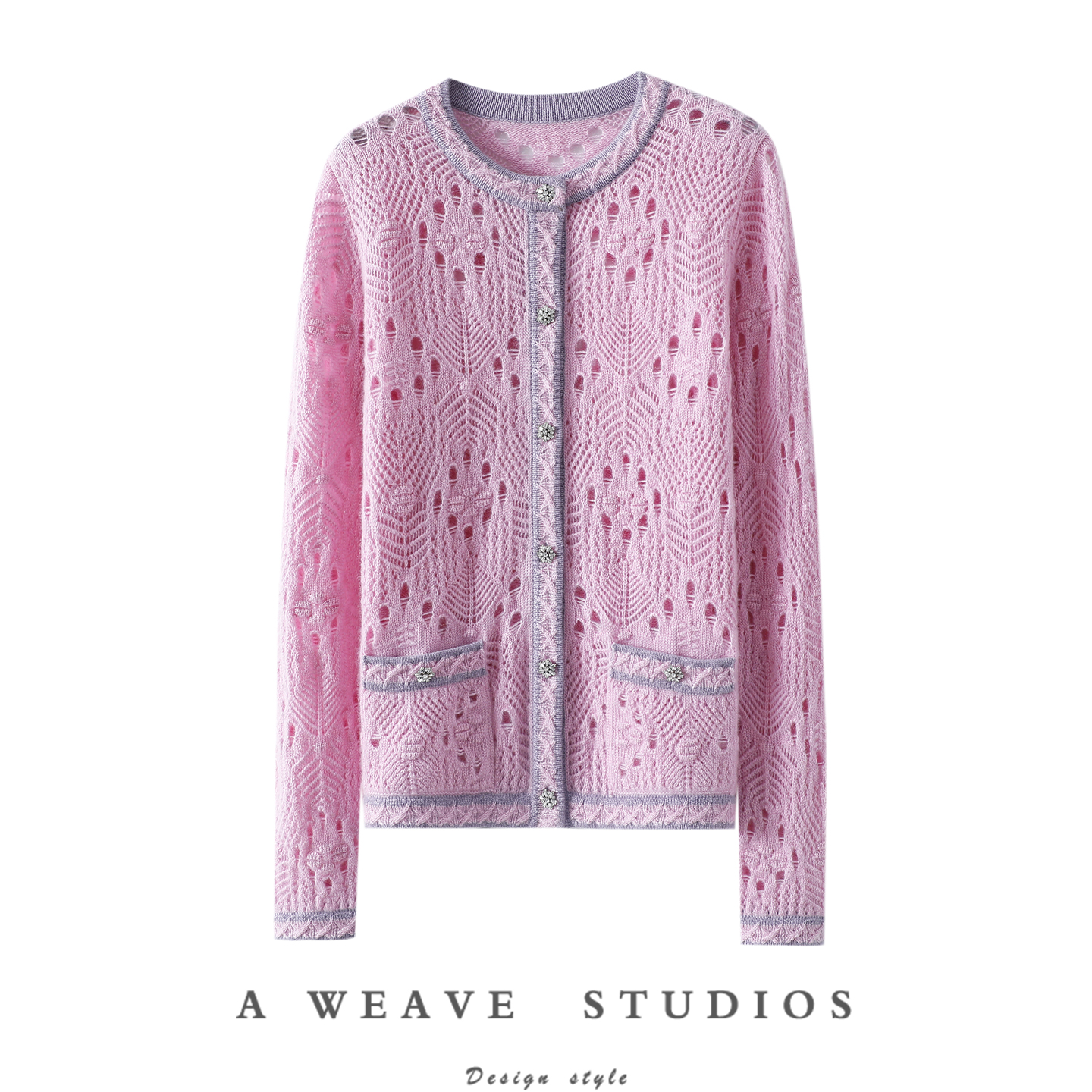 启超官方高端100%纯山羊绒衫