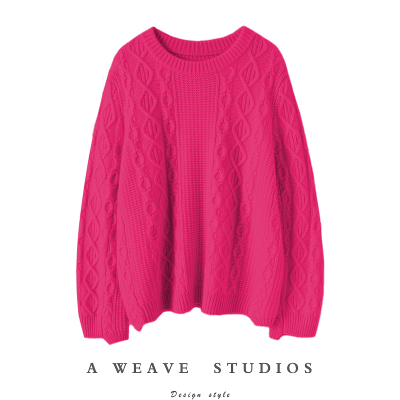 启超高端100%纯山羊绒衫