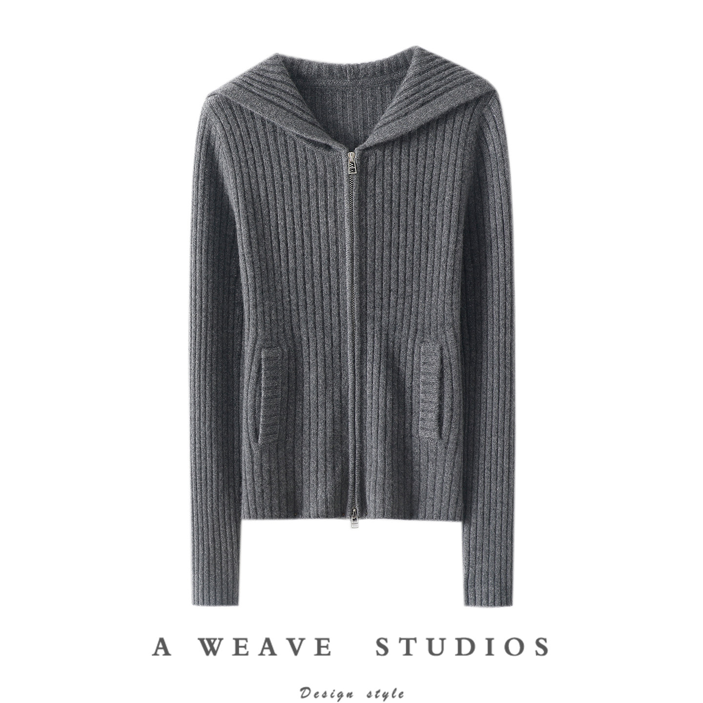 时装周焦点~加厚100%纯山羊绒拉链开衫女连帽羊绒毛衣针织衫秋冬,女装/女士精品,羊绒衫,淘宝优惠券,粉丝福利购,淘宝优惠卷