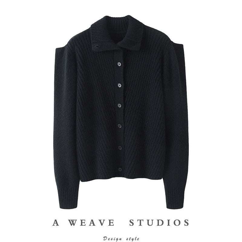 这版型太惊艳了！立体羊角袖重磅加厚羊绒衫女高领纯羊绒开衫毛衣,女装/女士精品,羊绒衫,淘宝优惠券,粉丝福利购,淘宝优惠卷