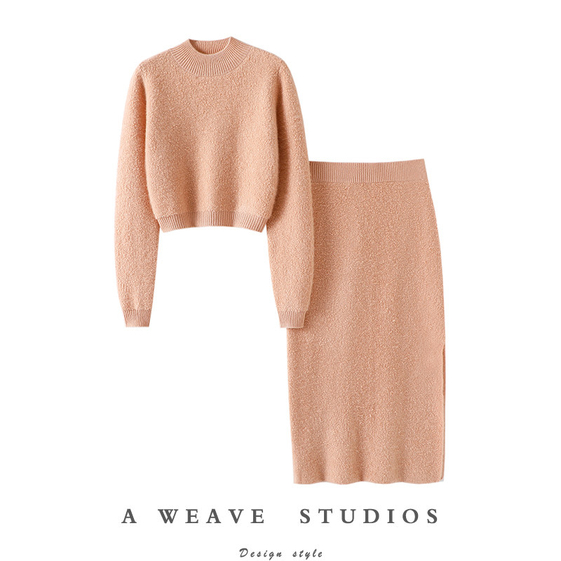 启超官方高端100%纯山羊绒衫