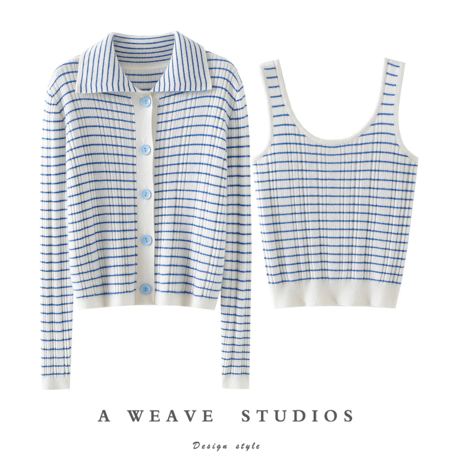 启超官方高端100%纯山羊绒套装