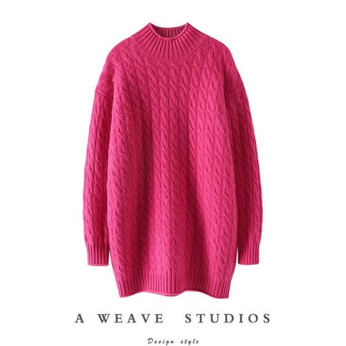 启超官方高端100%纯山羊绒衫