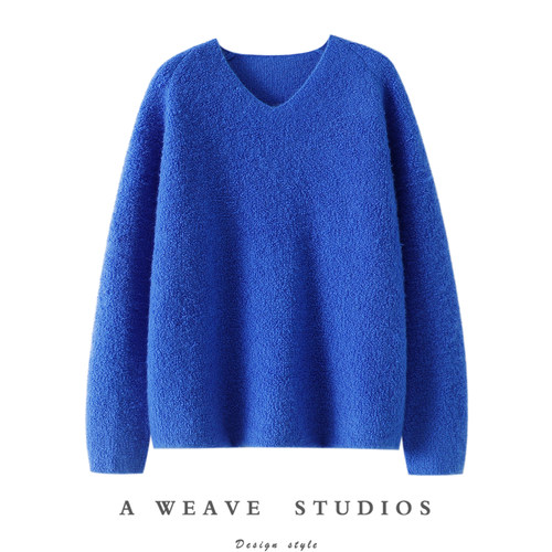 启超官方高端100%纯山羊绒衫