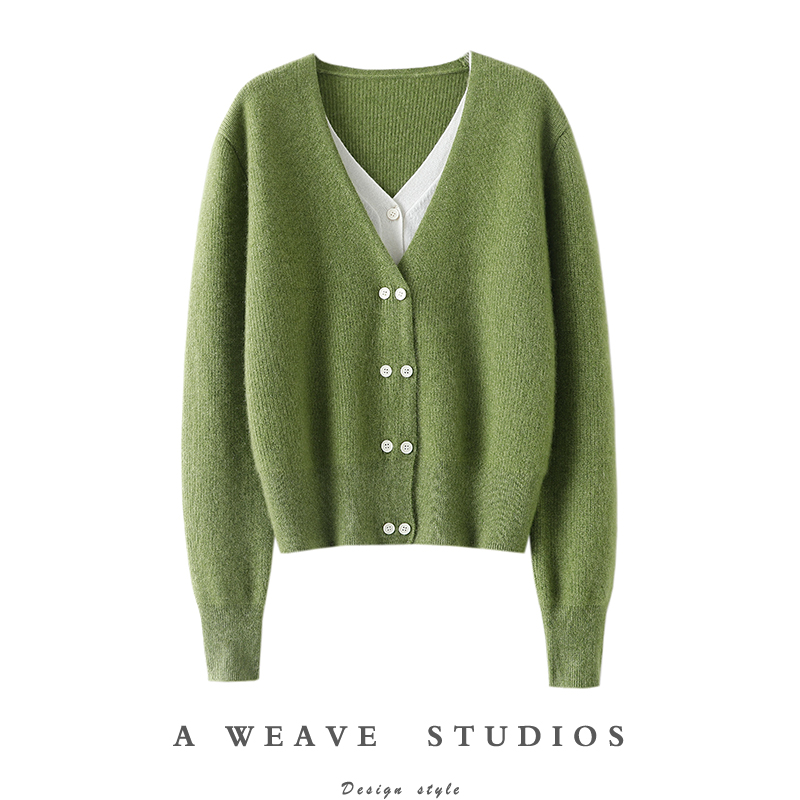 启超官方高端100%纯山羊绒衫