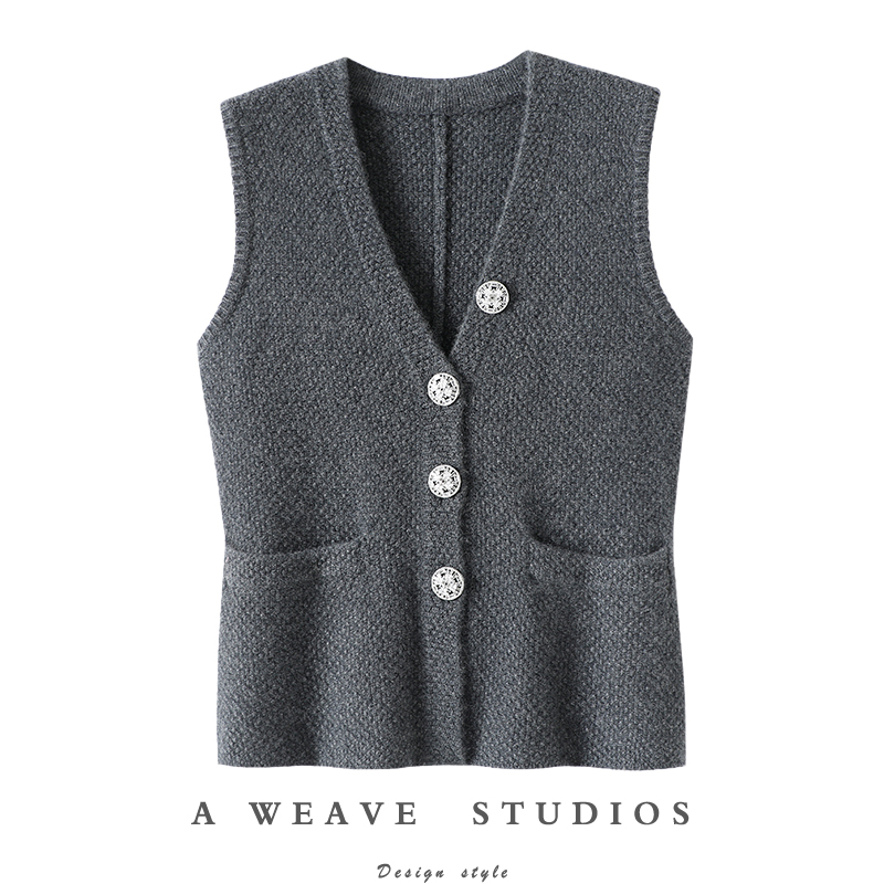 启超官方高端100%纯山羊绒衫