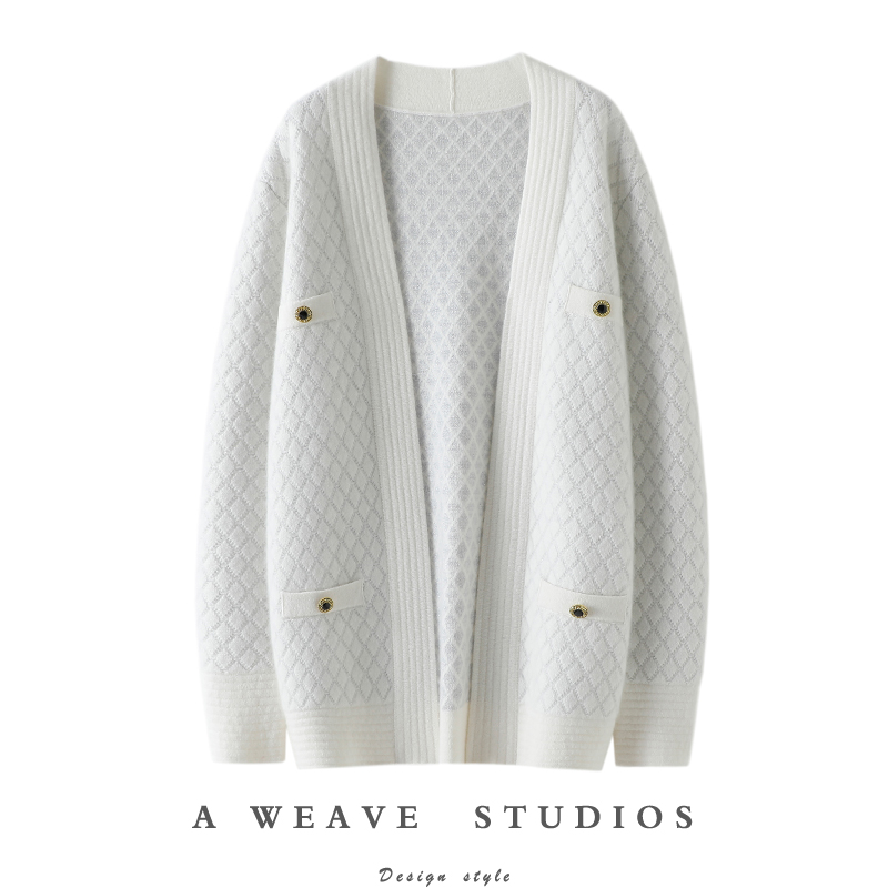 启超官方高端100%纯山羊绒衫