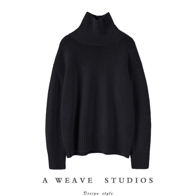 气质随行！加厚高领山羊绒衫100纯羊绒女毛衣针织衫慵懒风秋冬季,女装/女士精品,羊绒衫,淘宝优惠券,粉丝福利购,淘宝优惠卷