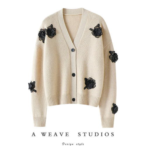 启超官方高端100%纯山羊绒衫