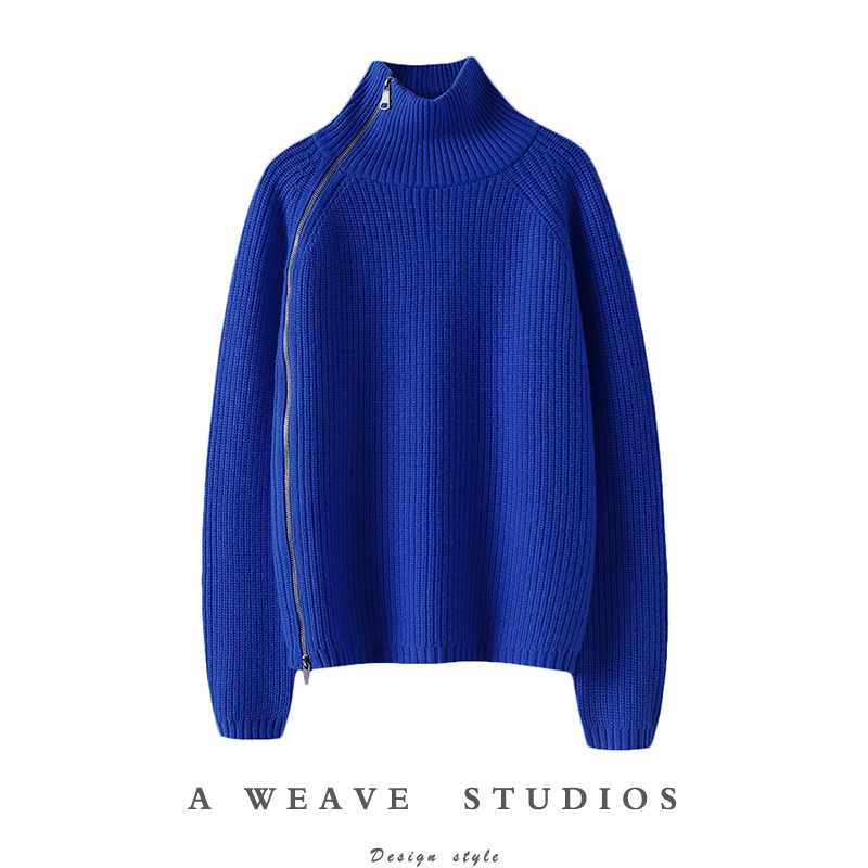 启超官方高端100%纯山羊绒衫