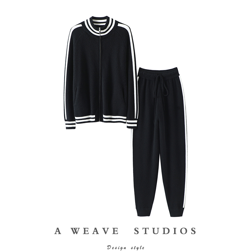 启超高端100%纯山羊绒衫