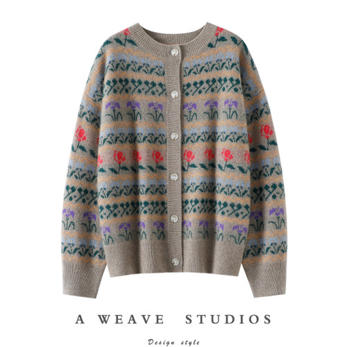 启超官方高端100%纯山羊绒衫