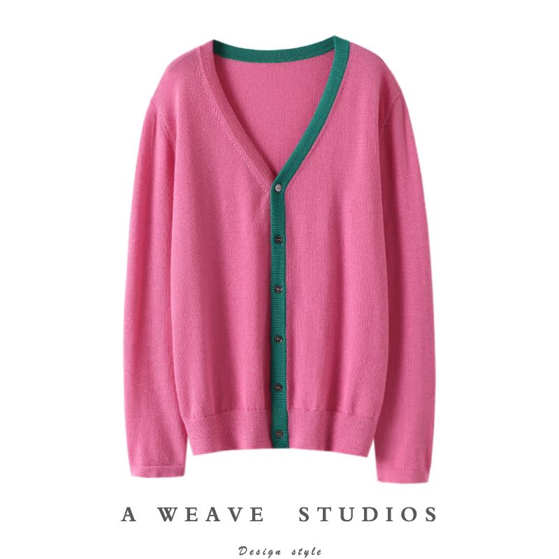 启超官方高端100%纯山羊绒衫