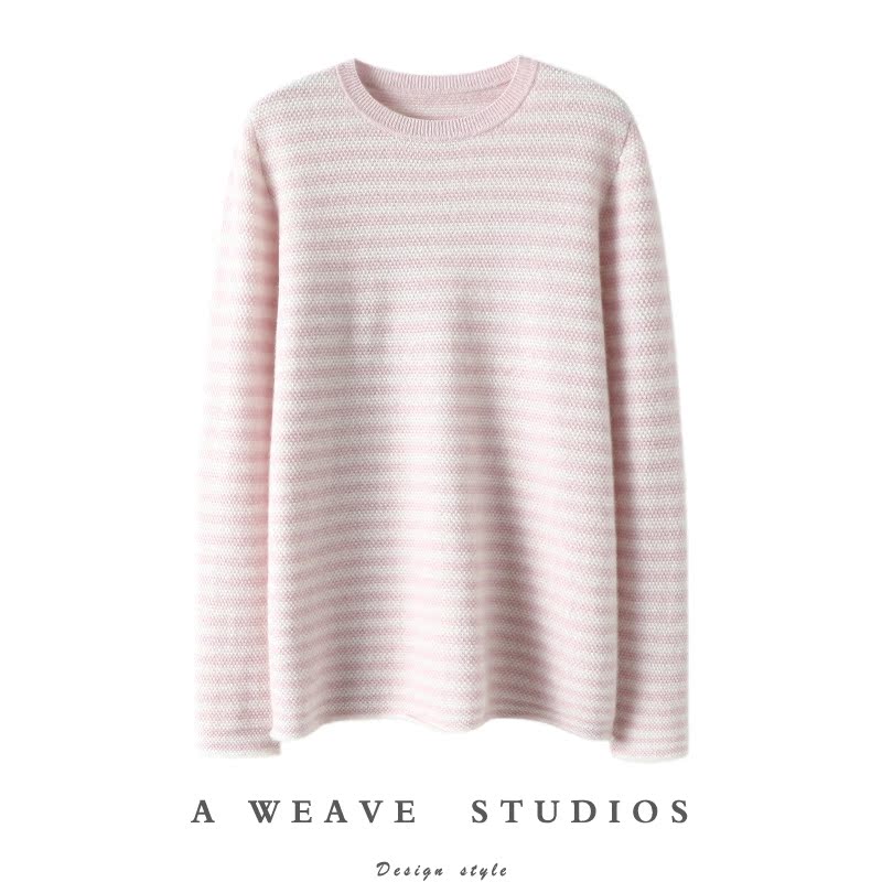 启超官方高端100%纯山羊绒衫