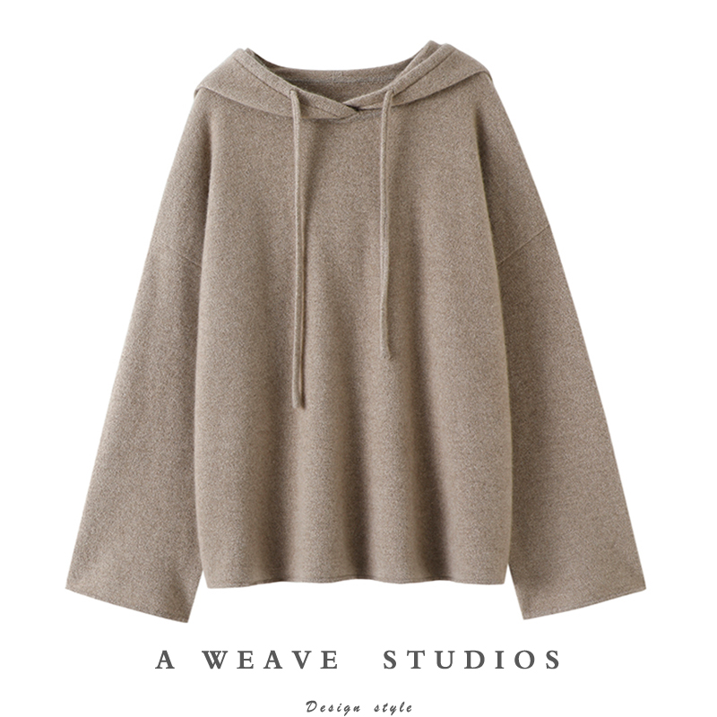 启超官方高端100%纯山羊绒衫