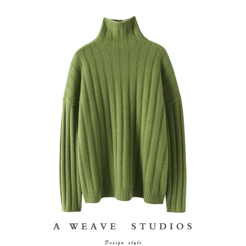 启超官方高端100%纯山羊绒衫