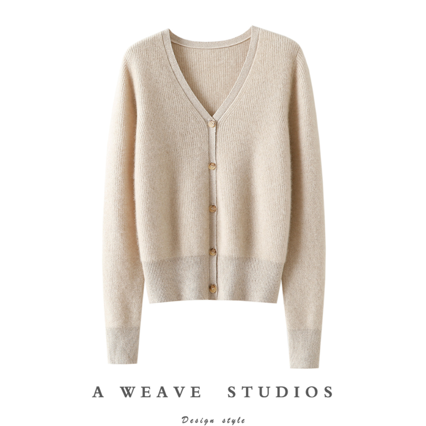 当红不让！新款V领100%纯山羊绒开衫女纯羊绒毛衣针织开衫外套,女装/女士精品,羊绒衫,淘宝优惠券,粉丝福利购,淘宝优惠卷