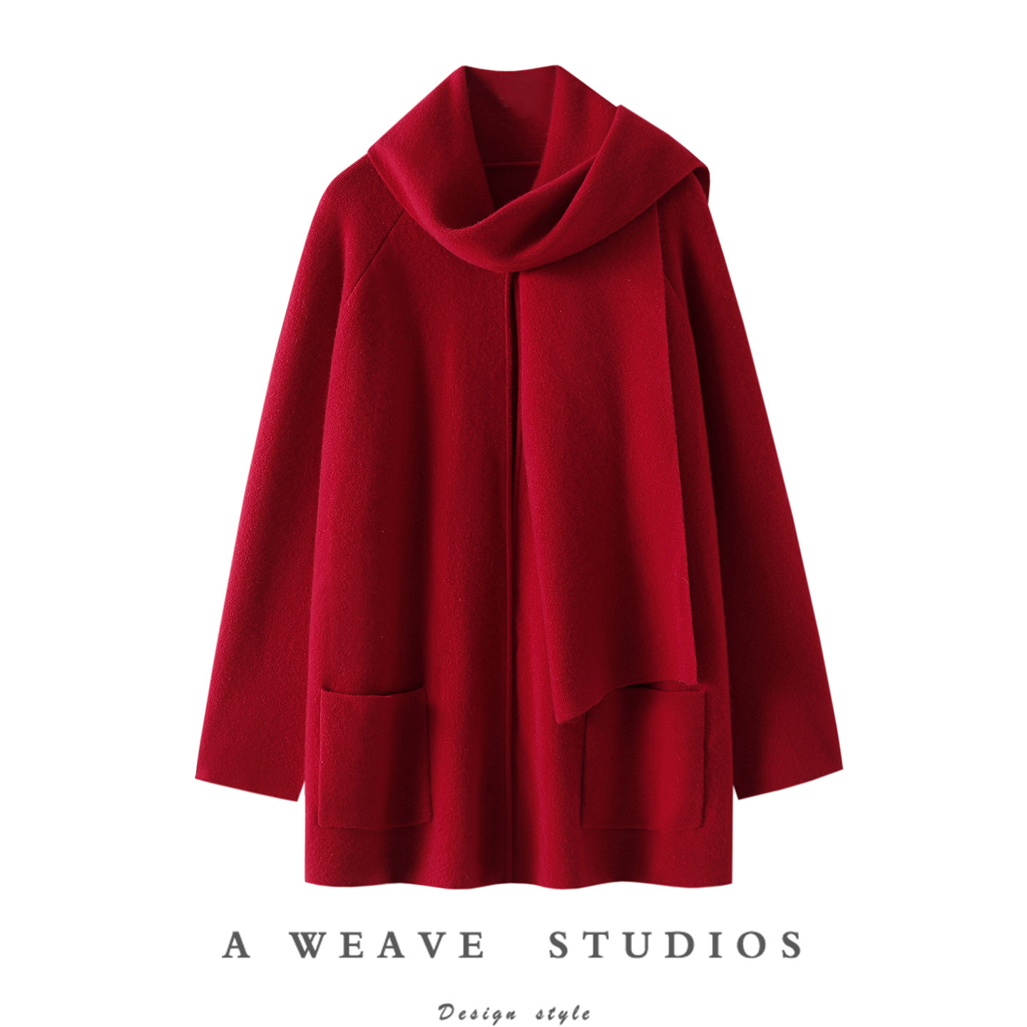 启超官方高端100%纯山羊绒衫