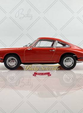 1:43波子911静态拼装合金车模型经典1964版摆件原厂礼品红色绝版