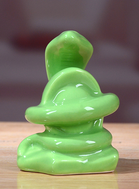 工艺十二生肖绿色吉祥物装饰品