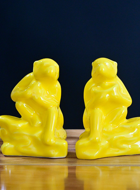 瓷器吉祥物动物桌面镇宅属相摆放