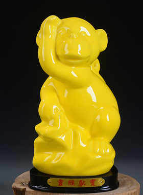 卡通贵人精致动物桌面镇宅创意品