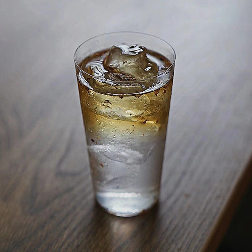 日式木村系列酒杯海波杯长饮杯柯林杯鸡尾酒杯超薄威士忌杯320ml