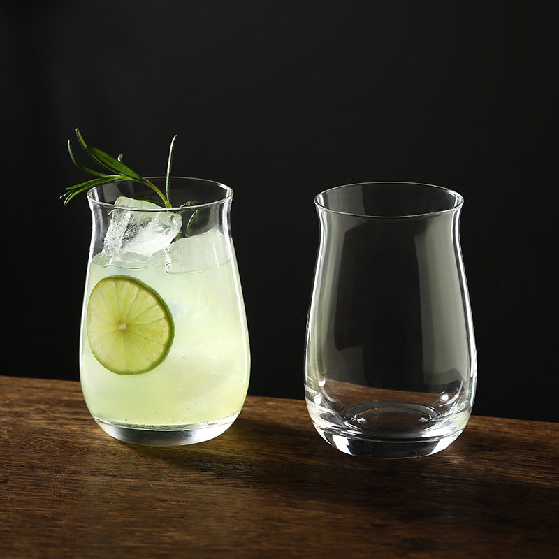 酒吧郁金香酒杯莫吉托mojito鸡尾酒杯柯林杯长饮杯饮料杯果汁杯