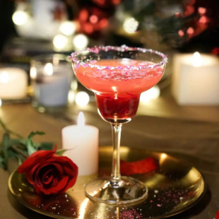 玛格丽特杯水晶杯酒吧鸡尾酒杯玻璃杯子高脚杯香槟杯网红气泡酒杯