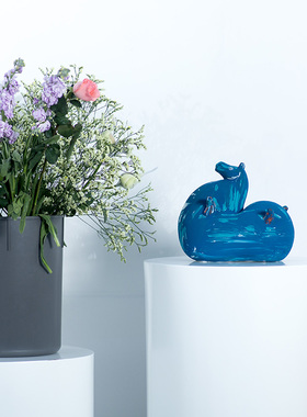 艺术家原创生日开业乔迁前台雕塑