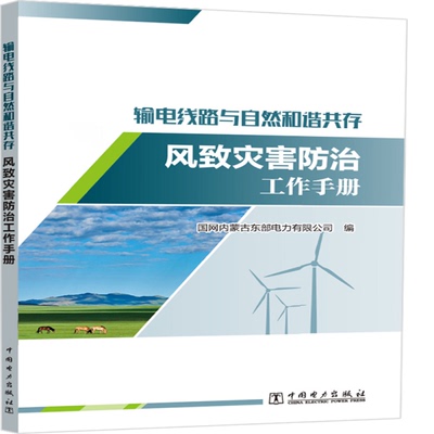 输电线路与自然和谐共存 风致灾害防治工作手册 国网内蒙古东部电力有限公司 编 自由组合套装专业科技 新华书店正版图书籍