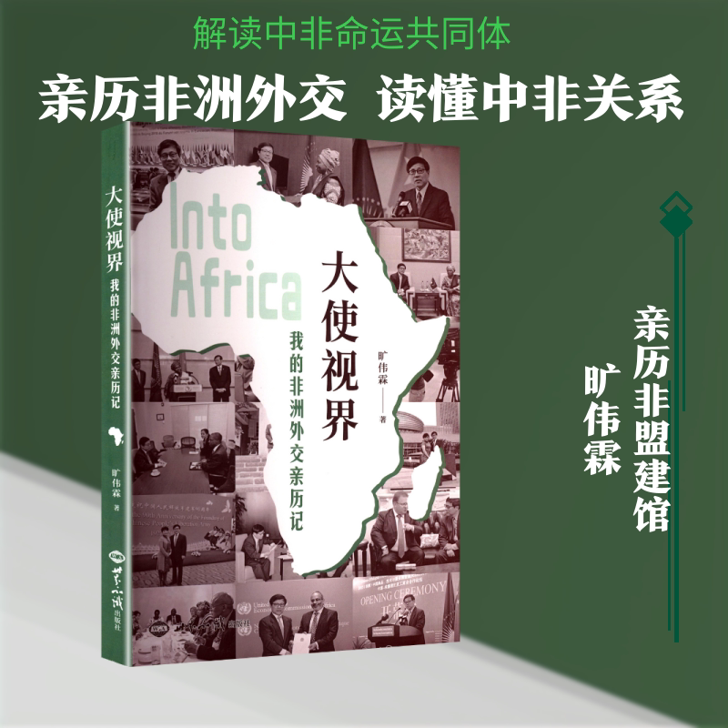 大使视界--我的非洲外交亲历记 旷伟霖 著 欧洲史社科 新华书店正版图书籍 世界知识出版社
