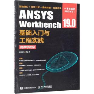 WORKBENCH 新华书店正版 附教学视频 图书籍 江民圣 计算机辅助设计和工程 著 ANSYS 专业科技 新 19.0基础入门与工程实践